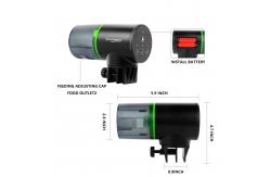 China Vacation Timer Aquarium Automatic Feeder For Electric Adjustable Fish Food Dispenser supplier