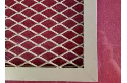 China Perforated Raised Or Flattened Expanded Metal Sheet 0.5-5CM Dia supplier