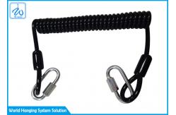 China 3m Lanyard With Cutom Logo Safety Retractable Lanyard With Safety Lock supplier
