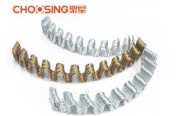 China Rolling / Round Sinuous Wire Springs Standard Arc Strictly Fatigue Tested supplier