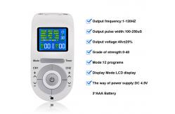 China Lightweight Carry Timing Function Pulse Digital Tens Massager supplier