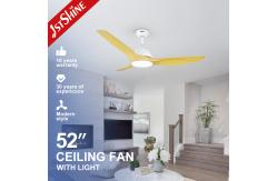 China Energy Saving 230V LED 64 Inch Ceiling Fan With Light And Remote supplier
