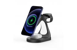 China led Light specificaton Magnetic Wireless Charging streamlined body For Iphone supplier