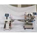 Fully Automatic Fig Roll Making Machine / Ss304 Fig Bar Encrusting Machine for sale