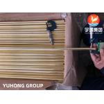 ASTM B111 C44300 Seamless Admiralty Brass Tube For Heat Exchanger
