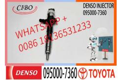 China Fuel Injector Assembly  095000-7360 095000-6870 095000-5890  23670-39155 supplier