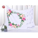 Cute Baby Warm Baby Blanket Milestone Newborn To 12 Months Lovely Soft Polyester 39x39 Inches for sale