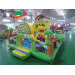 Fire Retardant 8 X 6M Inflatable Zoo Playground For Teenager