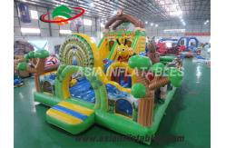China Fire Retardant 8 X 6M Inflatable Zoo Playground For Teenager supplier