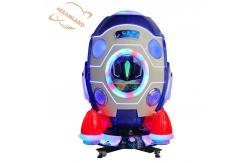 China Dreamland New Coin Operated Children Rotating Kiddie Rides Happy Elevating Spacecraft Game Machine supplier