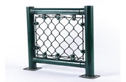 China Garden Easy Assembly Pvc Coated Chain Link Fence Cyclone supplier