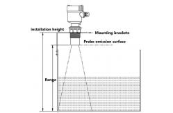 China 10m Ultrasonic Level Sensor 4 - 20mA Automatically Controls Switch Water Level Meter supplier