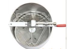 China 3 Frame Manual  Stainless Steel Honey Extractor For Beekeeping supplier