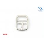 Shiny Metal Shoe Strap Buckles K2238 / Custom Handbag Hardware RustProof