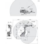 Highly 6-Axis Kawasaki Welding Robot With 6kg Payload for sale
