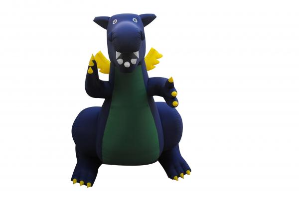 CE outdoor lovely inflatable green gorilla model, animal character inflatables