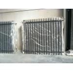 Stright Spear Top Garrison Fencing Panels 2100mmx2400mm Tubular Security Fence garden fencing panels