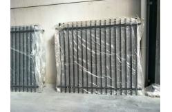 China Stright Spear Top Garrison Fencing Panels 2100mmx2400mm Tubular Security Fence garden fencing panels supplier