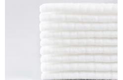 China Environmental Disposable Nonwoven Spunlace Plain Washcloth 100% Cotton nontoxic supplier