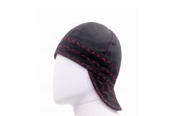China Reversible Arc Proof 10 Oz Fire Retardant Welding Caps Durable Canvas supplier