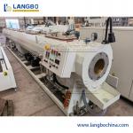 China PVC Pipe Extrusion Line Solving Line Speed Mismatch And Cooling Deformation for sale