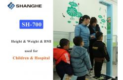 China 3 - 16 Years Old WiFi Child Weight Machine With Height Range 160cm / 180cm supplier