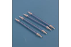 China Double Pointed Head Cleanroom Sponge Foam Swab TX750 Lint Free supplier