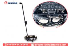 China Lightweight 30cm Telescoping Inspection Mirror 110 - 142cm Handle Length supplier
