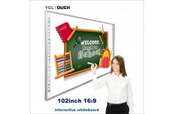 China 102inch IR Interactive Whiteboard Smart Finger Touch For Teaching supplier