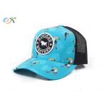 Sublimation Logo Blank Custom High Quality Baseball hat Mesh Back 5 Panel Trucker Caps for sale