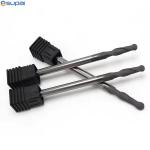 Customized Carbide Shank Diameter End Mills With Variable Helix Angles for sale