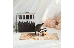 China Custom Laser Cut 3d Greeting Cards Popup 150mm X 200mm supplier