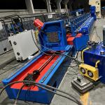12-15 Meters/min Storage Racking Pillar Upright Racking System Roll Forming Machine for sale