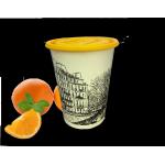 Cold Refrigerator Orange Fresh Vending Machine , Juice Vending Machine