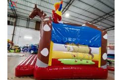China Customzied Inflatable Horse Theme Jumping House Inflatable Bouncy Castle supplier