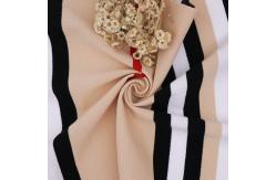 China Easy-To-Maintain And Wrinkle-Resistant Striped Knit Fabric For Busy Lifestyles supplier