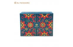 China 24 Drawer Advent Calendar Packaging Box Tea Hot Coffee Chocolate Bag Advent Calendar supplier