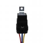 12V 40AMP Heavy Duty 5 Pin Waterproof SPDT Auto Relay With Harness Car Relay Socket 14AWG Relay Kit Style For Car for sale