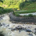 Galfan Wire 60*80mm Gabion Fence System High Corrosion for sale