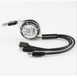Length 120cm 3A Fast Charging USB Cables Metal Shell Connector for sale