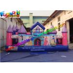 Amazing Fun Inflatable Amusement Park Princess Palace , Jumping Bouncer Playground for sale