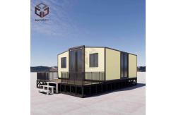 China High Insulation Foldable 20ft Container Homes Plywood PVC Flooring supplier