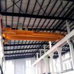 Twin Beam Overhead Crane Machine QD Model 5 Ton Bridge Crane With Trolley