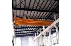 China Twin Beam Overhead Crane Machine QD Model 5 Ton Bridge Crane With Trolley supplier