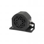 12V - 24V Car Reverse Horn IP67 Truck Reversing Alarm Black With Stainless Steel Mounting Bracket for sale