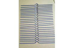 China 50cm Length Nylon Coated 2mm Dia Wire Calendar Hanger Hooks supplier