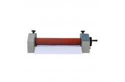 China Max 8mm Laminating Thickness Electric Laminating Machine with Foot Pedal Control supplier