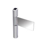 DC24V Brushless Motorized Swing Barrier Turnstile for Pedestrian Access Control