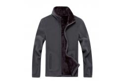 China High quality plain custom cheap winter fleece jacket wholesale supplier