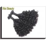 Unprocessed Funmi Human Raw Virgin Hair Extensions No Tangle No Shed Curly Hair for sale